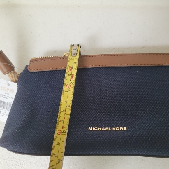 Michael Kors Navy and Brown Bag - Picture 7 of 7
